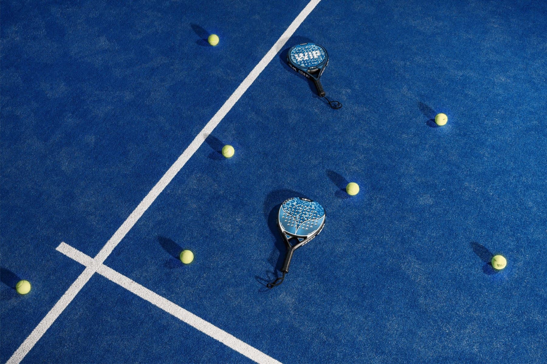 Terrain de padel en plein air