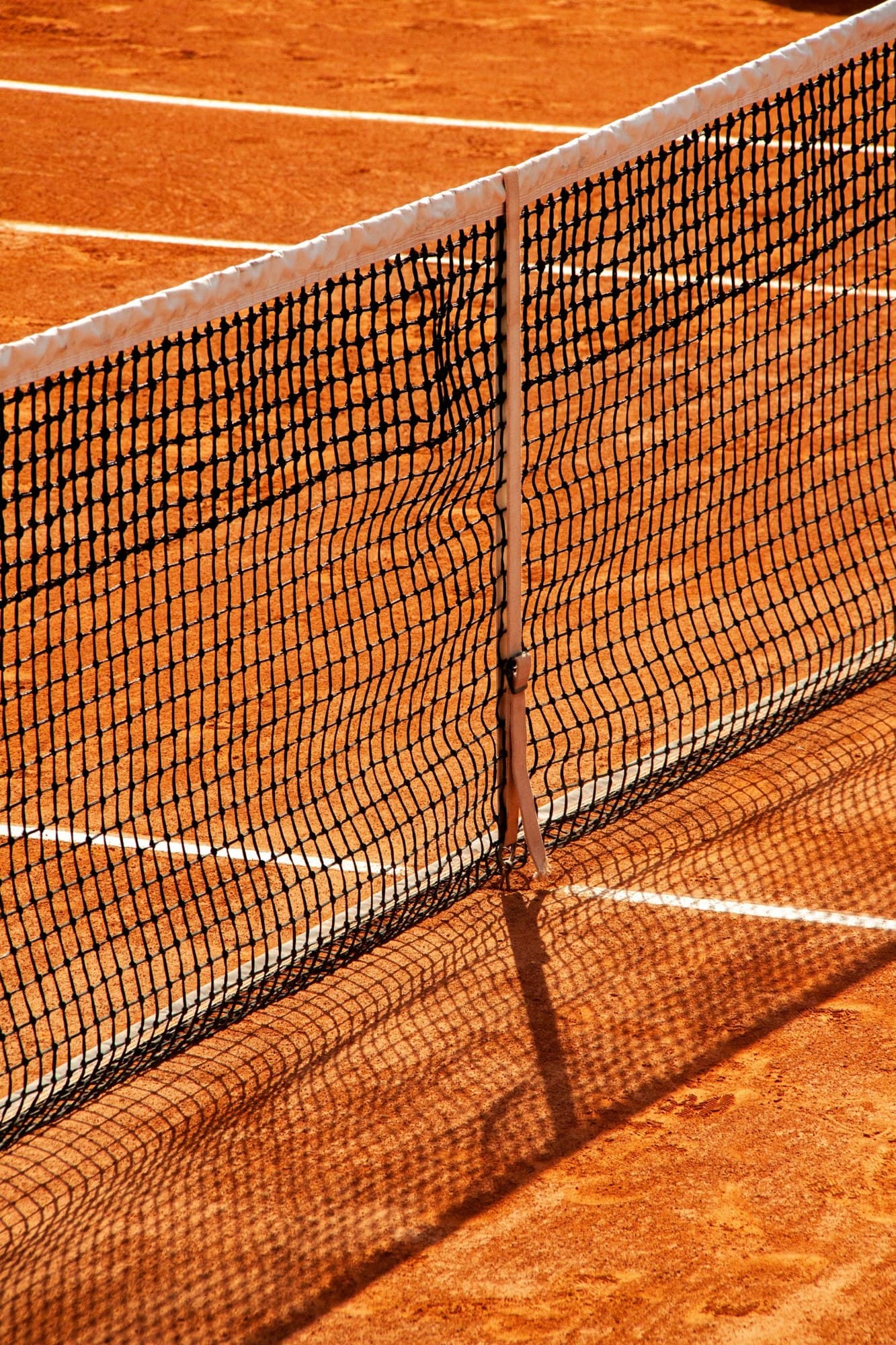 Court de tennis, image d’ambiance